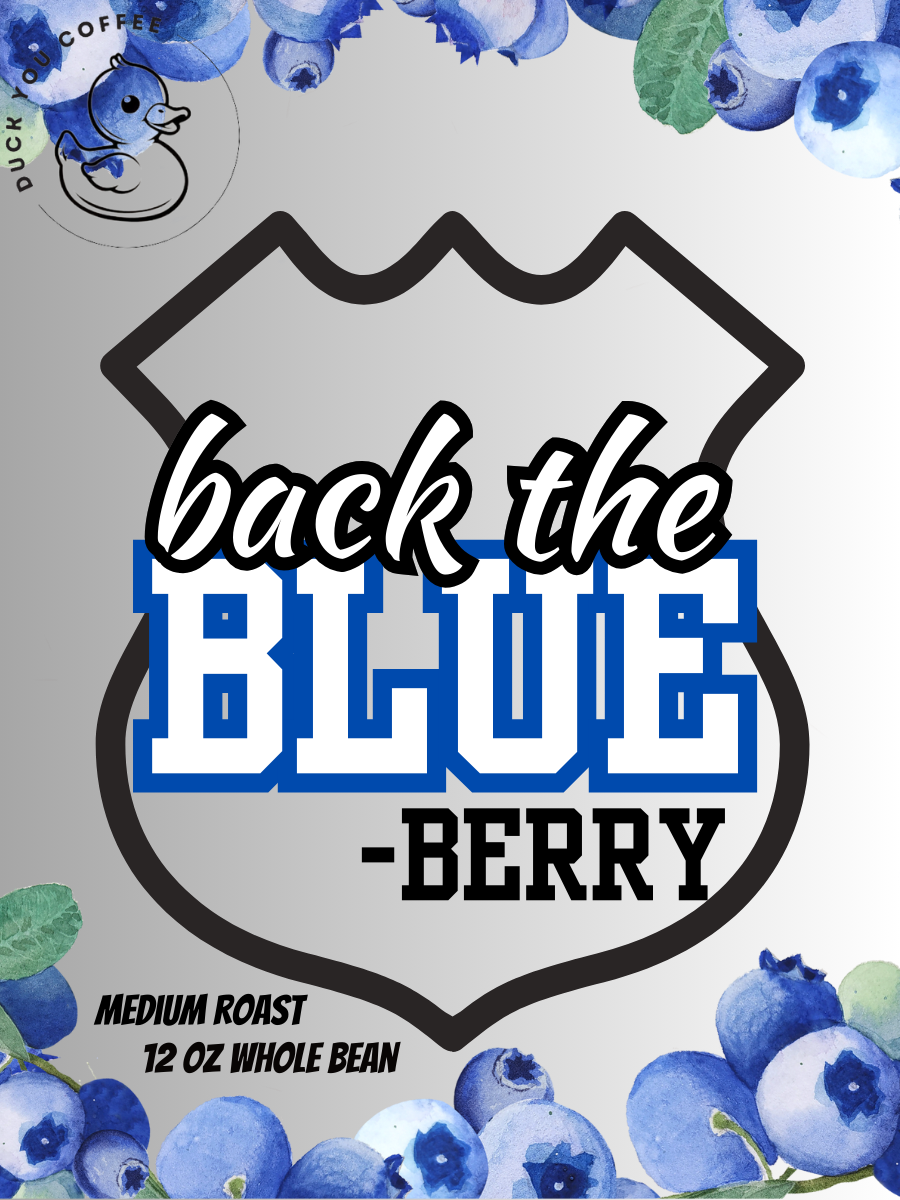 BACK THE BLUE-BERRY