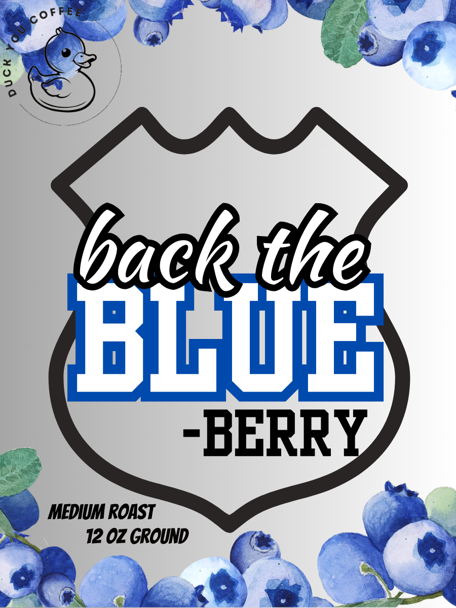 BACK THE BLUE-BERRY